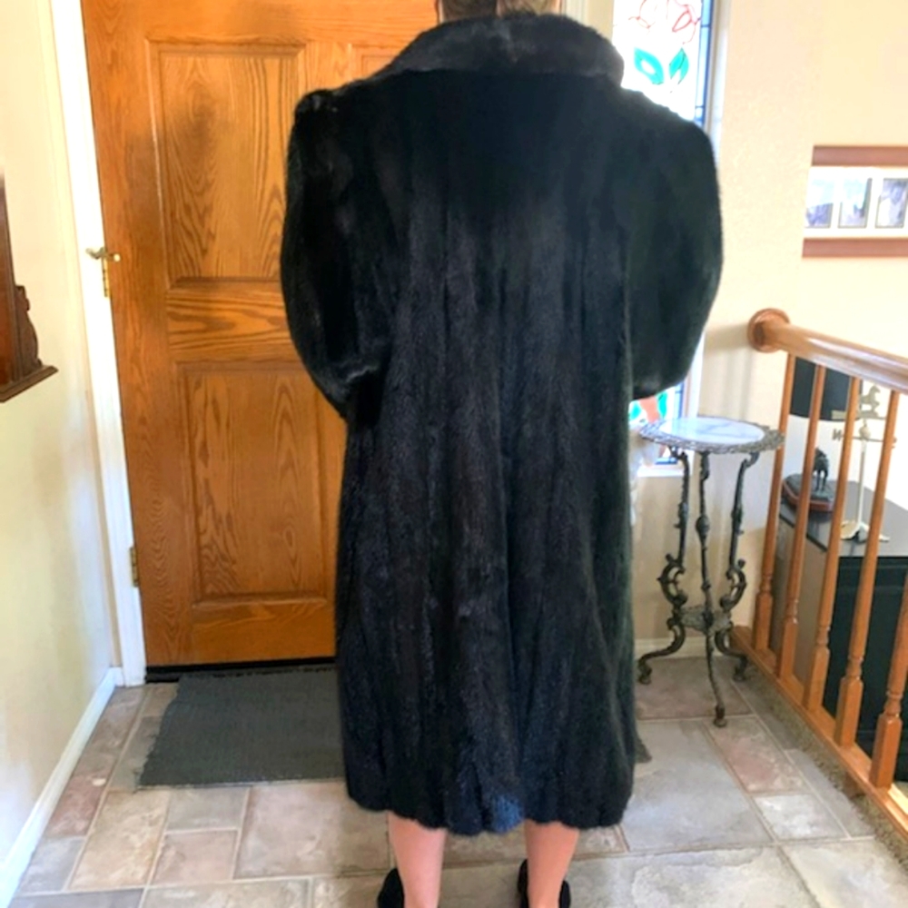 Real Minx fur coat